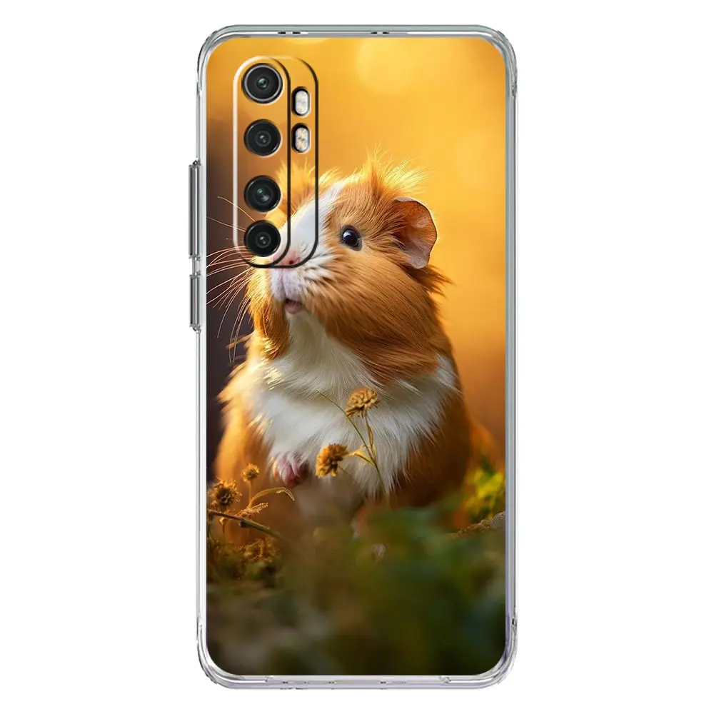 Clear Guinea Pig Cute Animal Phone Case Cover