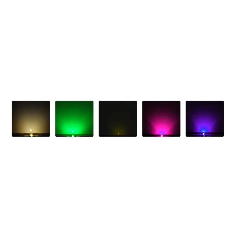 LED Multicolore Bianco Blu Rosso LED Flat Ad Alta Luminosità 5 Mm - Bianco, Blu, Rosso, Verde, Giallo, Arancione LED 5mm Bianco Brillante