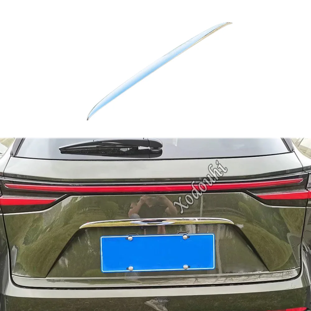 

ABS Chrome Rear Trunk Tailgate Lid Covers Trim For Lexus NX 250 260 350h 350 F 2022 2023 2024 Exterior Accessories Stickers 1Pcs