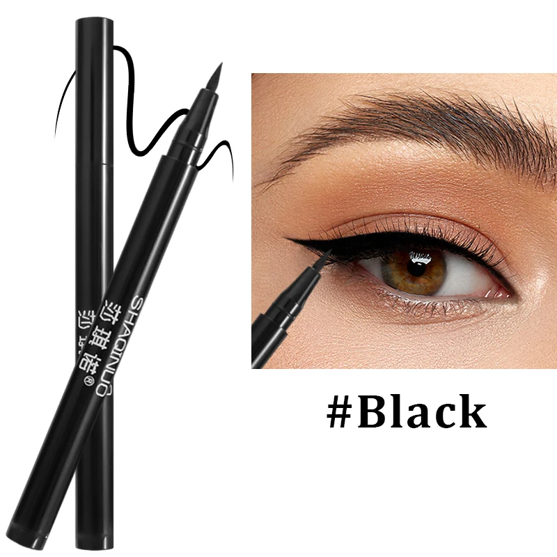 

Matte Black Liquid Eyeliner Pen Waterproof Quick-dry Smooth Eye Liner Lasting Not Bloom Lower Eyelash Pencil Eye Makeup Cosmetic