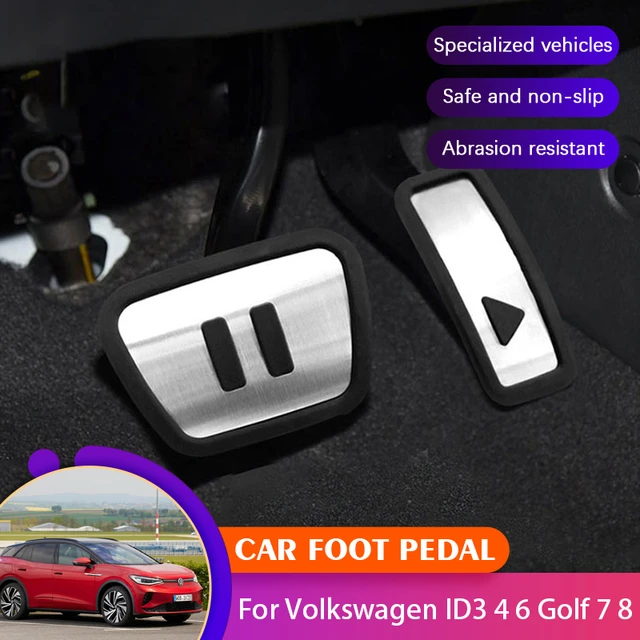 Auto pedale Abdeckungen für VW Golf 7 8 Zubehör mk7 mk8 vw id.3 id.4 id.5 id.6  Auto Brems kupplung Fuß pedale Pads deckt Zubehör - AliExpress