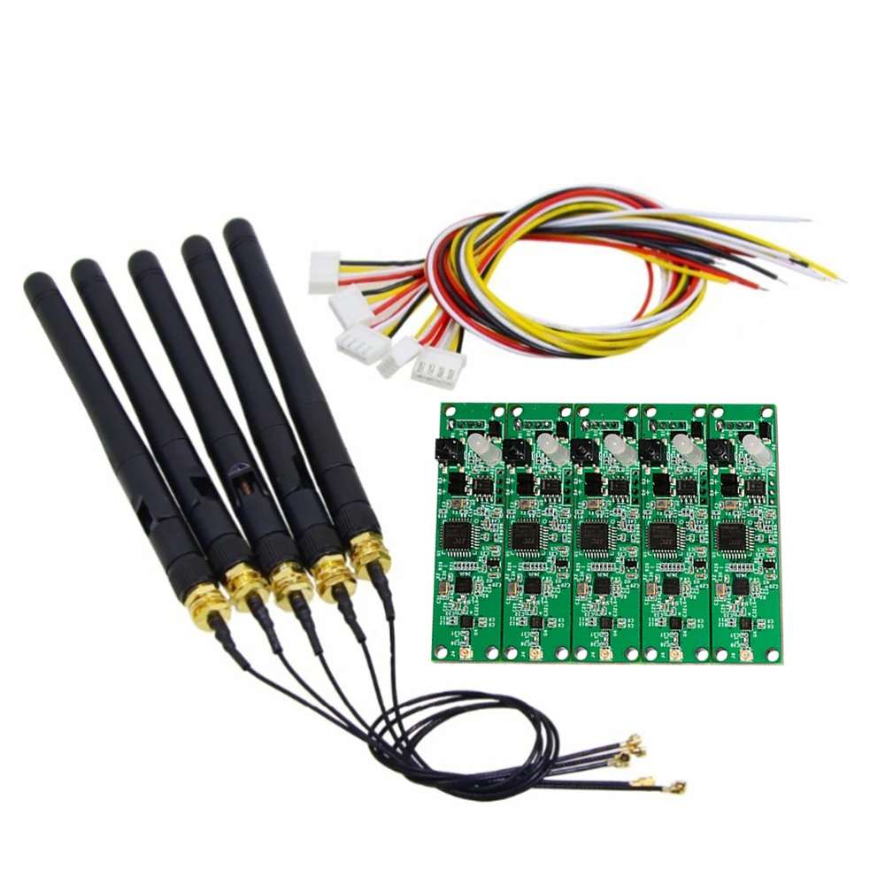 A9 2.4G ISM DMX Wireless Controller PCB Module 2 in 1 DMX512 Transmitter Receiver for Stage Light