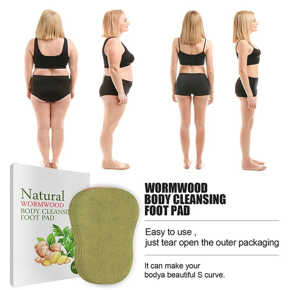16pcs Foot Patch Detox Foot Patch Parches Desintoxicantes Pies Kinoki Pads Parches Desintoxicantes Cuidado De Pies