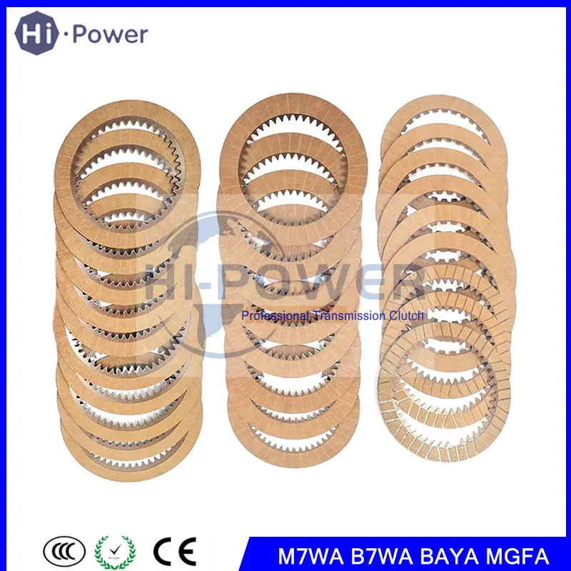 

M7WA B7WA BAYA MGFA BGFA BDGA CM6 Transmission Clutch Friction Kit For HONDA ACURA 3.0L 2000-UP Gearbox Repair Disc