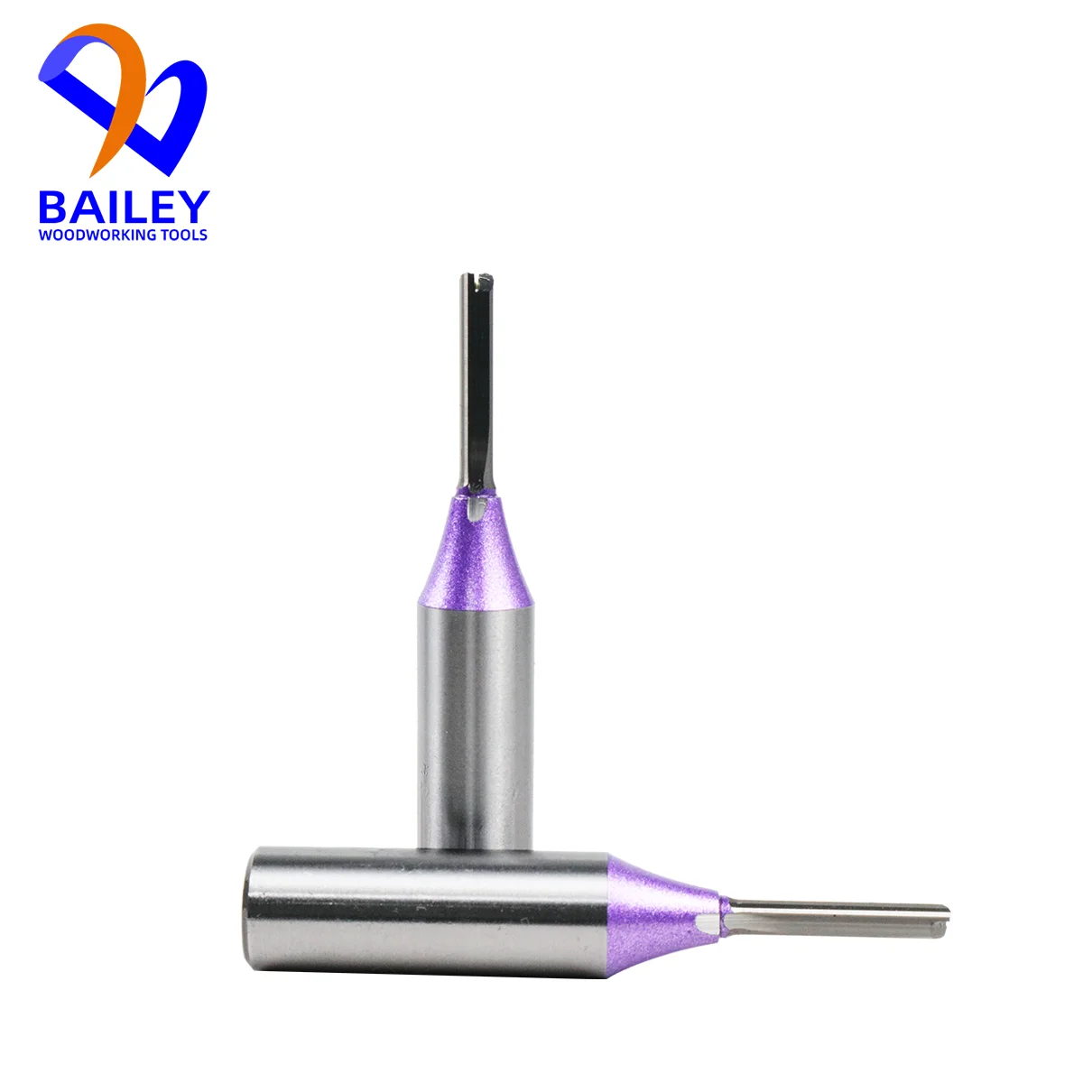 베일리 5PCS 4/4.5mm 생크 스트레이트 비트 초경 커터 CNC 밀링 도구 조각 비트 밀링 커터 목공 도구