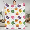 Noodle & Pals Warm Blankets Cartoon Airplane Travel Plush Bedding Throws Fluffy Bedroom Flannel Bedspread Sofa Bed Cover 1