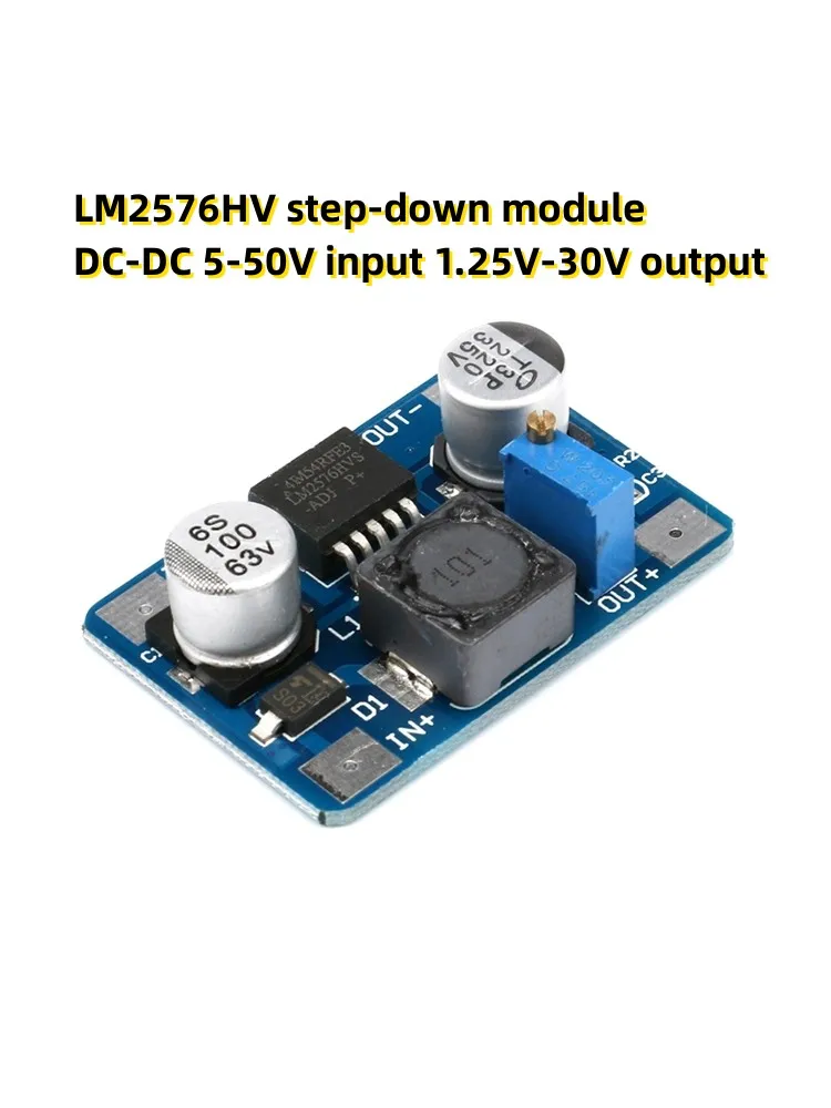 

Понижающий модуль LM2576HV DC-DC 5-50V вход 1,25 V-30V выход