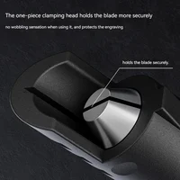 Pen-shaped DIY aluminum handle carving knife comes with 5 horseshoe art blades that can be replaced by yourself outdoor knives 2
