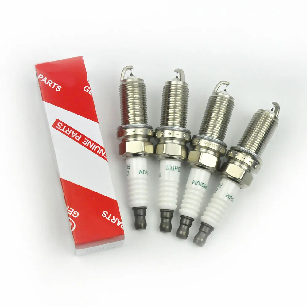 4pcs 9091901247 Fk20hr11 Iridium Spark Plug For Toyota Camry