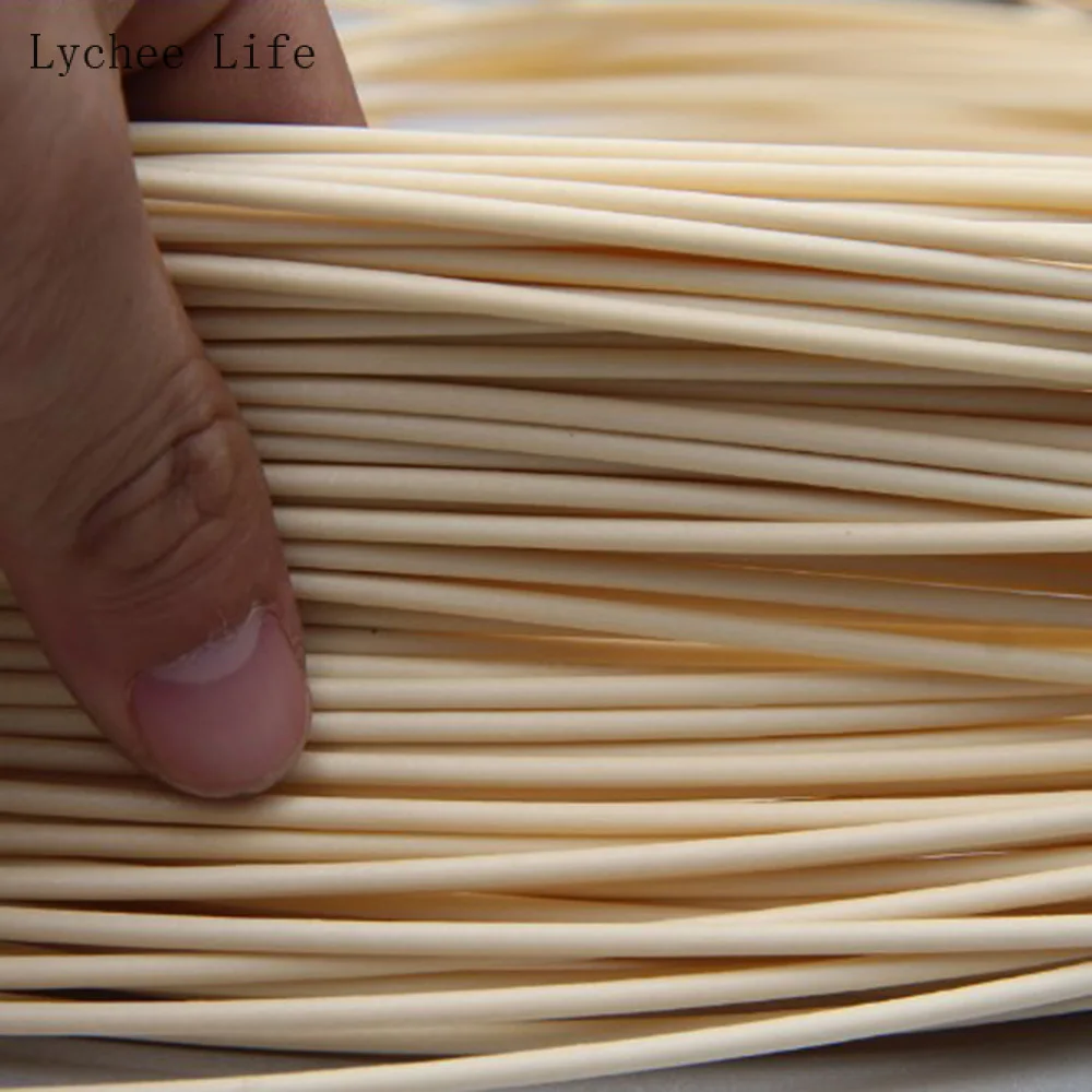 Fai Da Te 10M Nucleo Tondo Plastica Rattan Materiale Imitazione Sonagli Materiali Intrecciati Per Sedia In Rattan Divano Gondola Sedia In Rattan Ripar