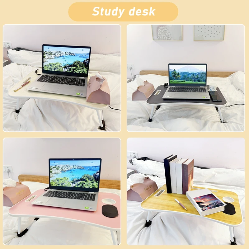 Wireless Charging Foldable Laptop Table