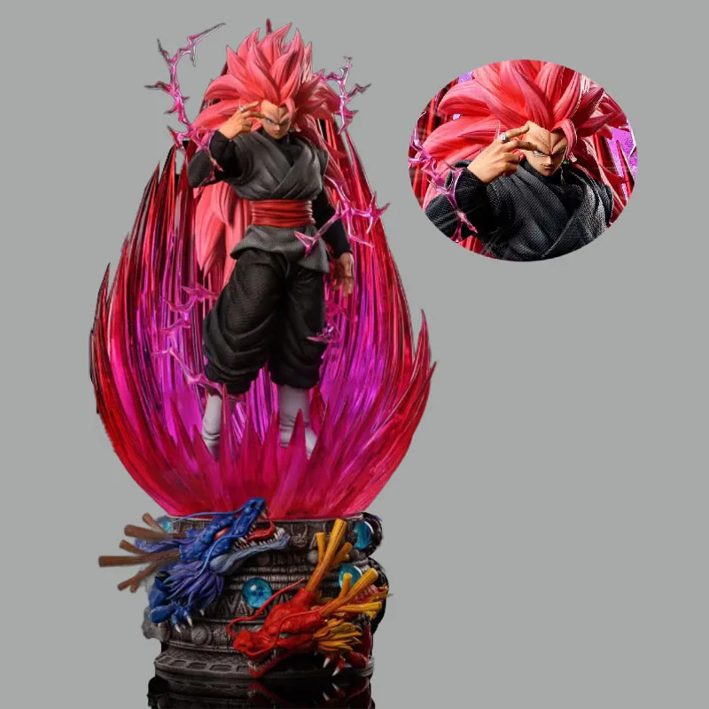

Dragon Ball Figure Statue Goku Roses Ssj3 Figure Anime Saiyan Son Gohan Figurine 44 Cm PVC Model Collectible Ornament Toys Gifts