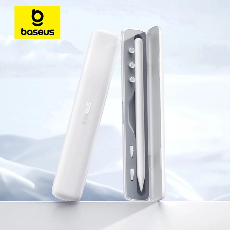 Baseus-estojo Stylus Pen Caixa de Proteção Compatível para Apple Pencil Ipad 2ª Geração 1ª Geração