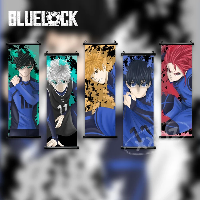 Blue Lock Posters Anime Home Decoration Wall Artwork Seishiro Painting  Hanging Scrolls Reo Mikage Canvas Print Picture Gift