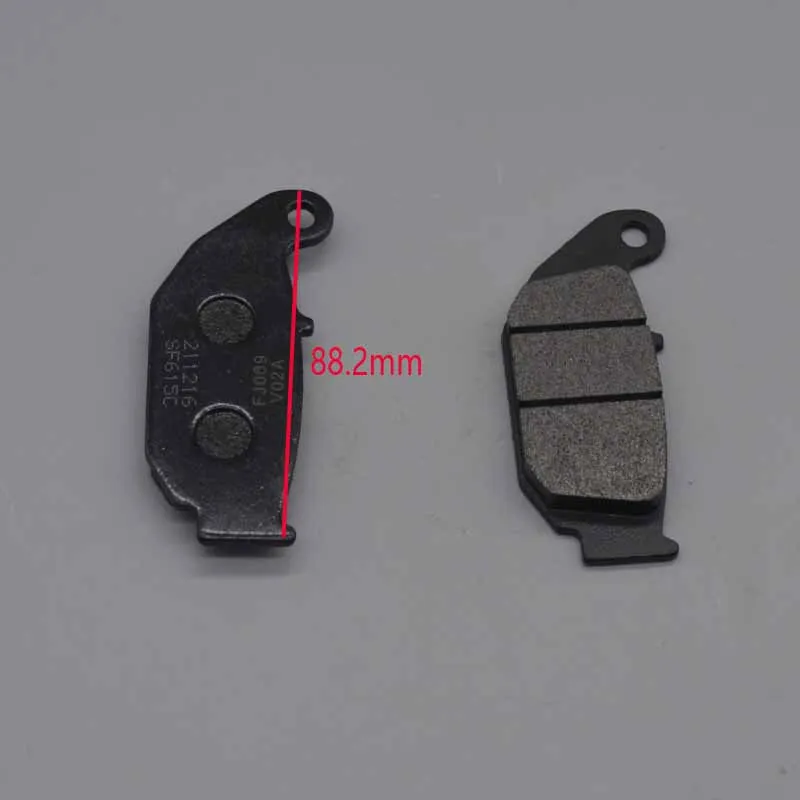 125cc Motorcycle front brake pads, rear pad, For Tornado Naked keeway benelli BJ125-3 tnt 125 135 TNT125 accessories, motorcycle brake shoes
