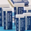 10Pcs 2B White PVC Pencil Eraser Clean And Mess Free Student Exam Office Sketch Easy To Wipe Soft Erasers 2