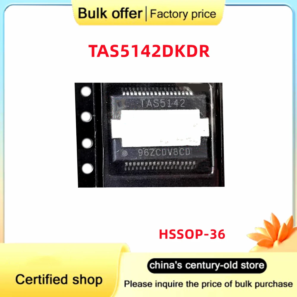 

2-5PCS/Lot New original TTAS5142 TAS5142DKDR HSOP-36 Class D audio amplifier IC chip