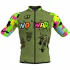 New 2022 Männer "Kein Krieg" Frieden-Sommer, Weste 3/4 ärmelige Jersey-Jacke - quick dry - Radfahren 1