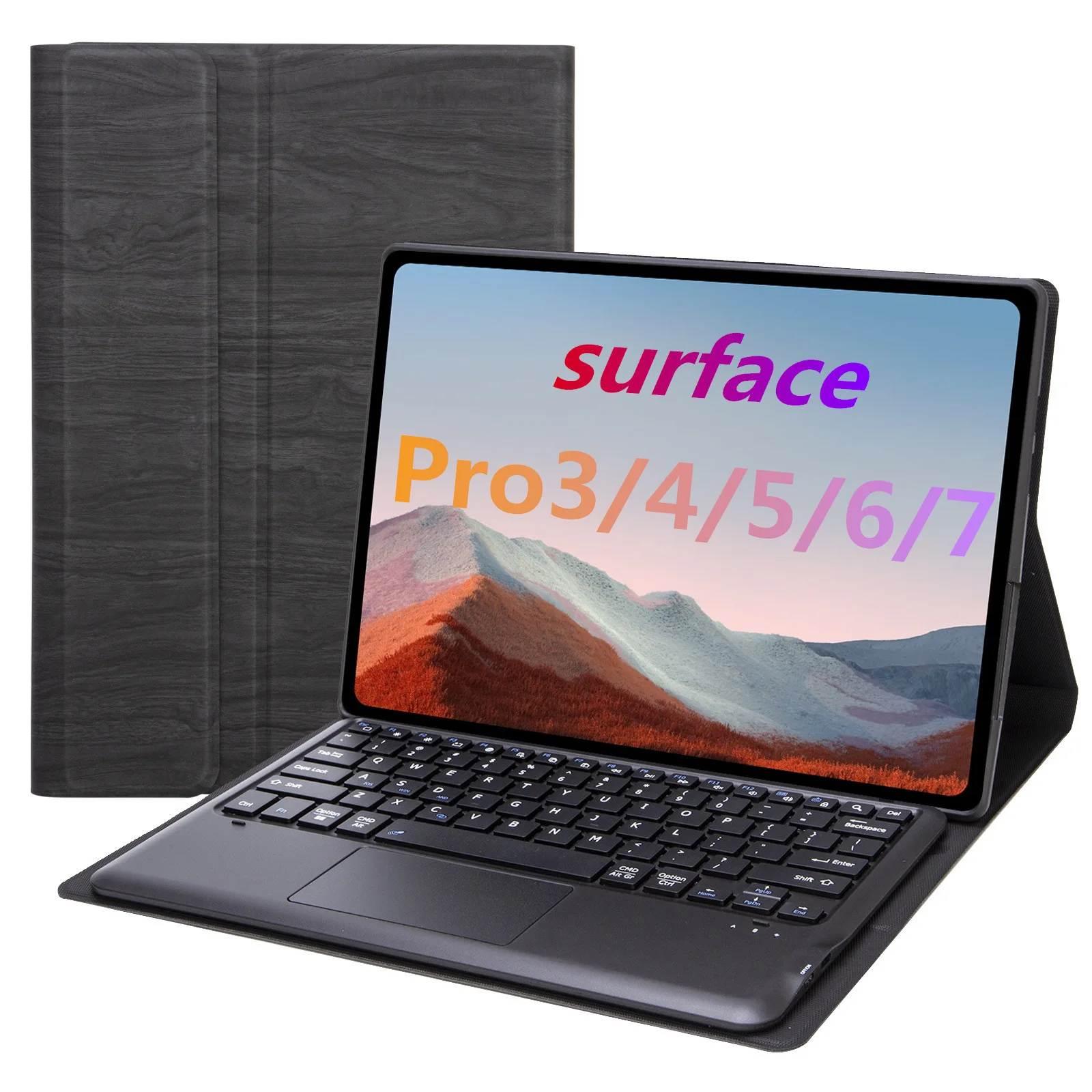 Per Microsoft Surface Pro 3 4 5 6 7 8 9 X Tastiera Bluetooth Retroilluminata Trackpad Tastiera Wireless Teclado Microsoft Surface Cover