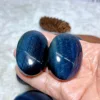 Healing Natural Crystals Blue Tiger Eye Palm GemStones High Quality Reiki Home Decorations Mineral Energy Gift 4