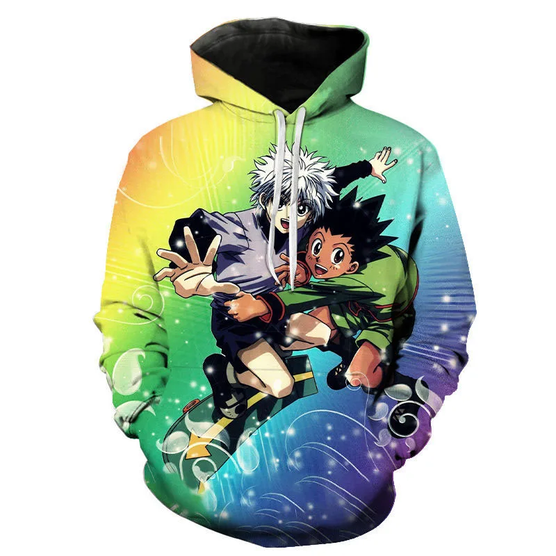 

Hunter X Hunter 3D Print Hoodies Anime Harajuku Sweatshirt Men Women Fashion Hoodie Pullover Streetwear Tops Oversized Tracksuit