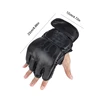 1 Pair New Grappling MMA Gloves PU Leather Punching Bag Boxing Gloves Sanda Half Finger Ghost Hand Boxing Gloves Gift 6