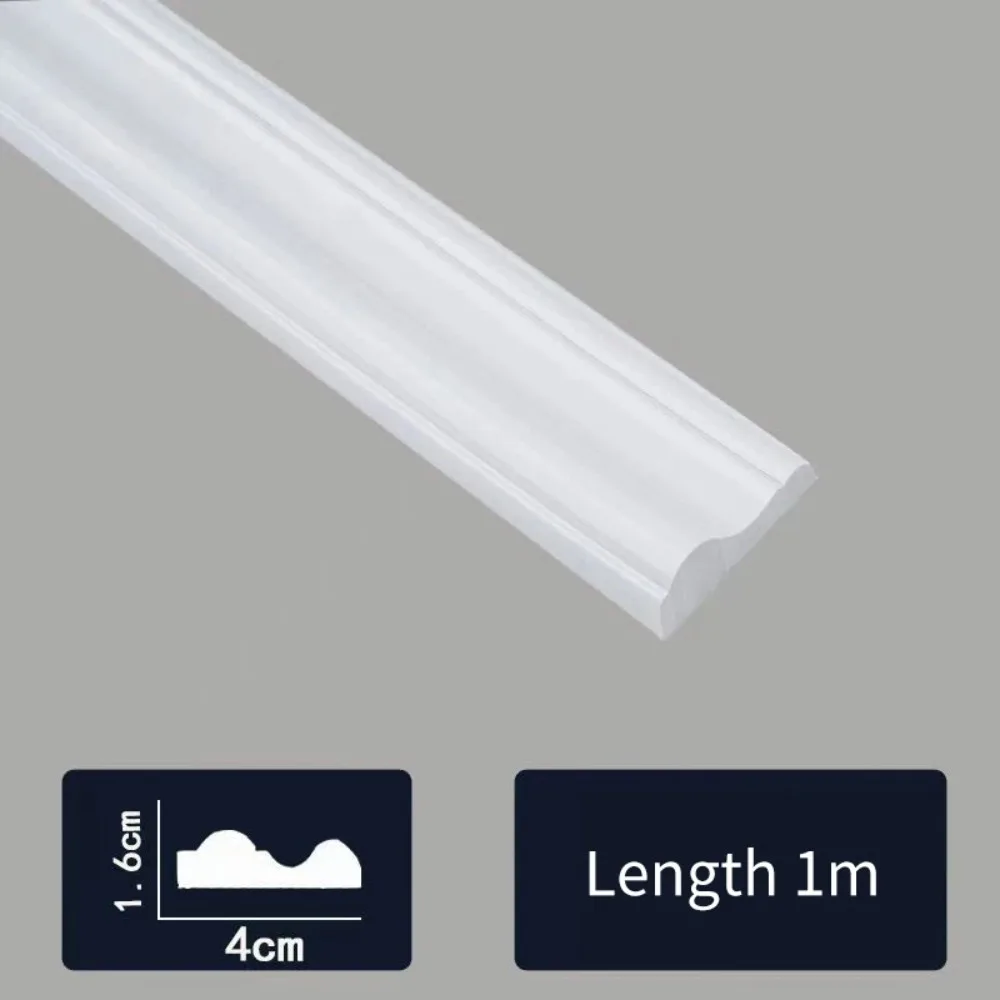 Close-up of flexible decorative strip