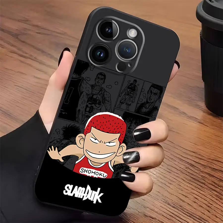 Anime Slam Dunk Soft Back Phone Cover