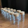 26*37*50mm 30ml Dragees Glass Jars Little Glass Bottle Test Tube Empty Container DIY Crafts Candy Bottle Wedding Gift 2