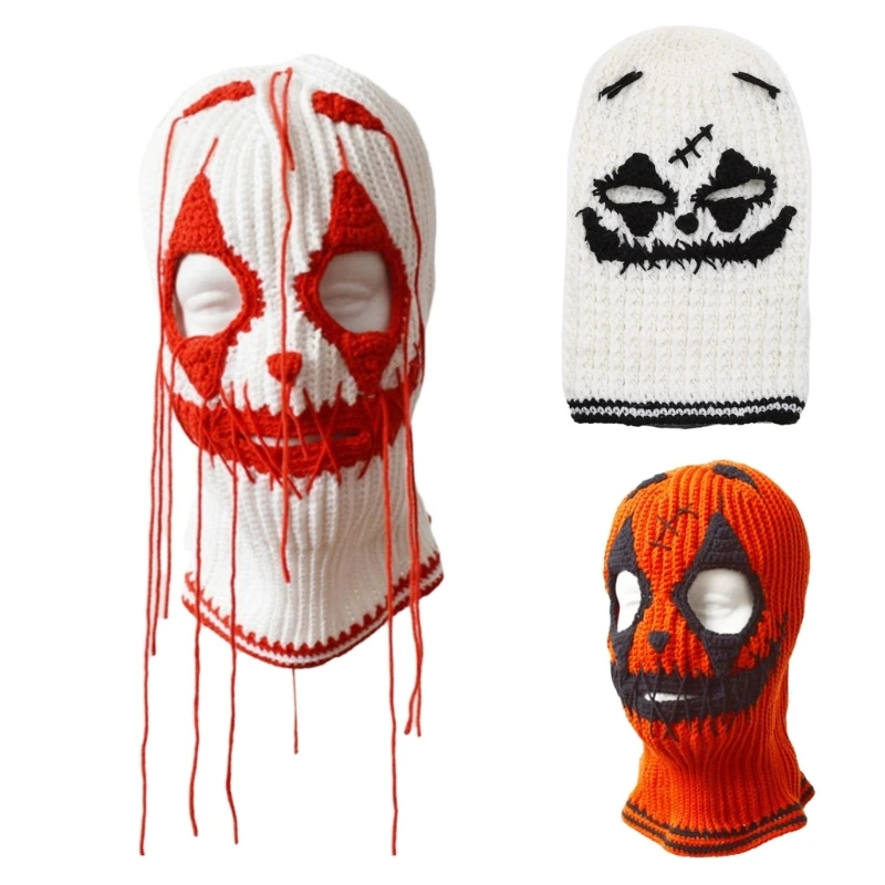 

Costume Hats Halloween Gift Warm Soft Balaclava Hat Adult Outdoors for Halloween