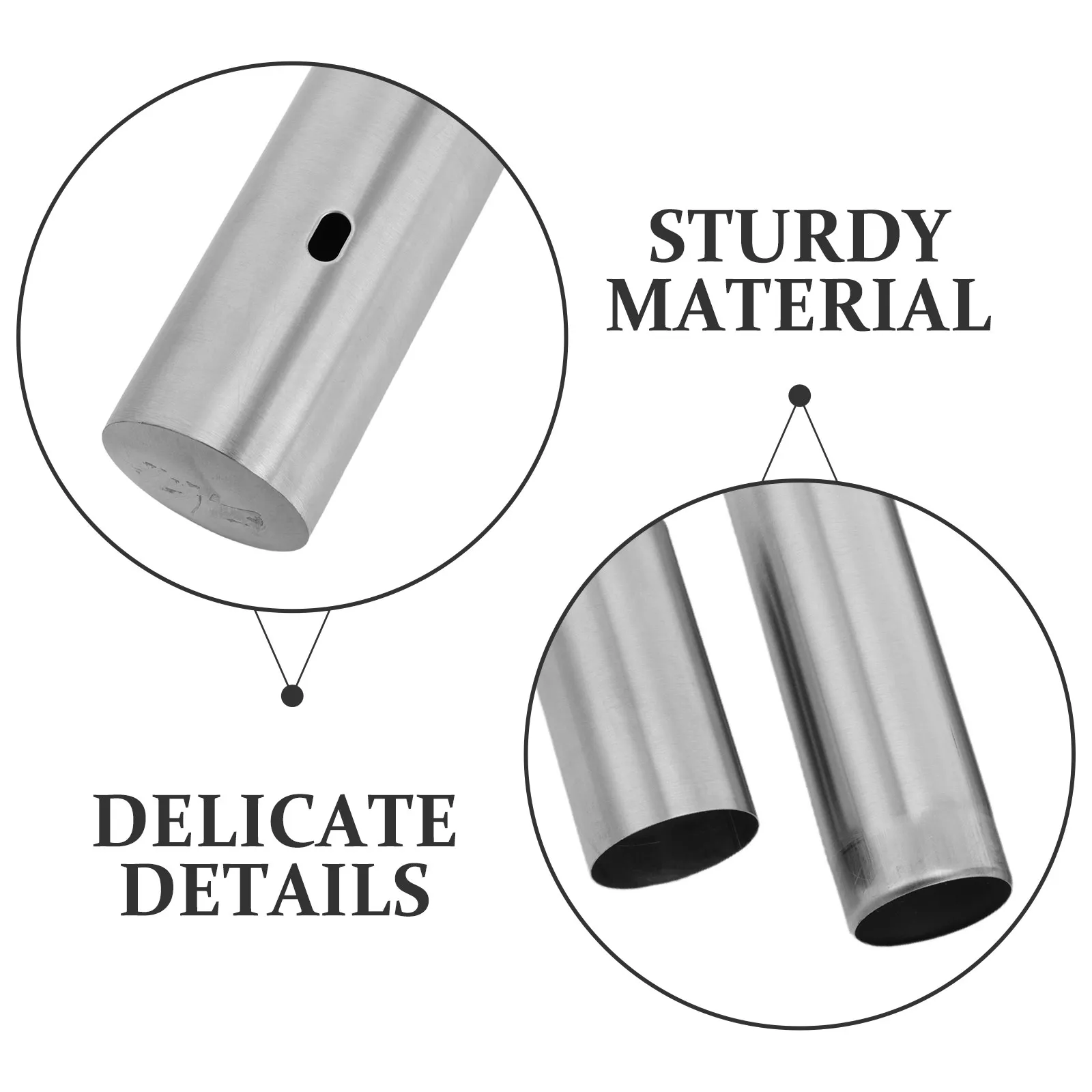 2Pcs 출생 증명서 보호 커버 튜브 방수 찢어짐 방지 금속 주최자 여행용 보관용 실린더 실린더 박스