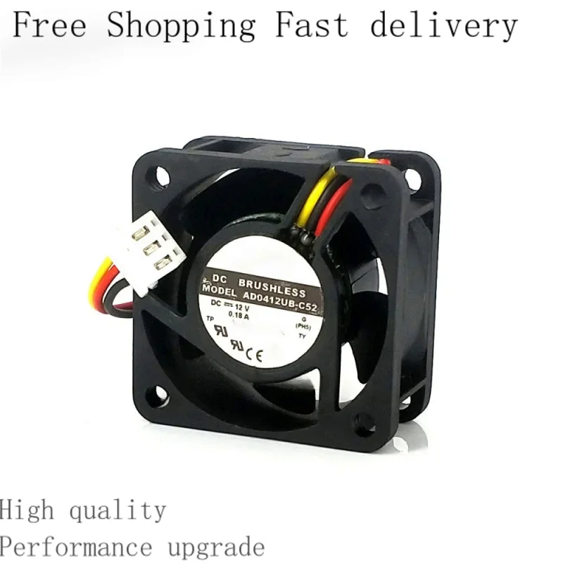 

AD0412LB-C52 4cm 40x40x20mm 4020 DC12V 0.11A Dc Brushless Electric Motor Blower Cooling Fan