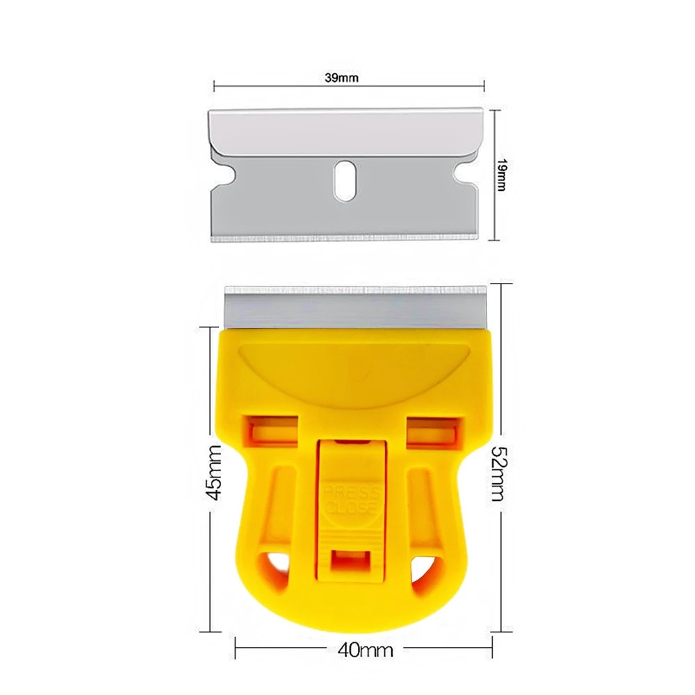 Kunststoff griff Rasiermesser Keramik Glasofen Fenster tönung Werkzeuge Lackier halter Standard Rakel Klingensc haber e49 – Detail 6