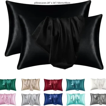 100% Natural Mulberry Silk Pillow Case Real Silk Protect Hair Skin Pillowcase Any Size Customized Bedding Pillow Cases Cov 1