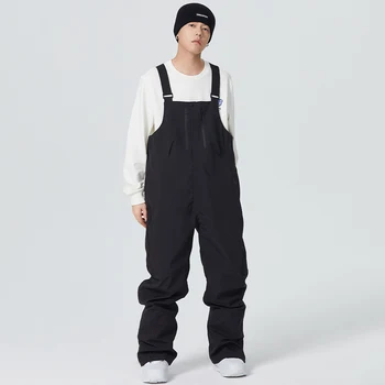 2025 Snow Skiing Pants Alpine Snowmobile Man Windproof Trousers Warm Outdoor Ski Sport Woman Overalls New Couple Winter Clothes 5