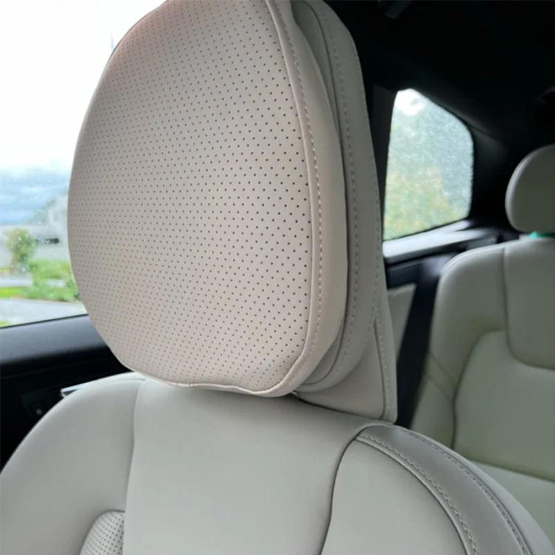 Autohoofdsteunkussen voor Volvo S60 S80 S90 XC40 XC60 XC90 V40 V60 V70 V90, Autostoel Nekkussen Lendensteun Rugkussen voor Het Verlichten Van Vermoeidheid, Zachte Neksteun,E Red