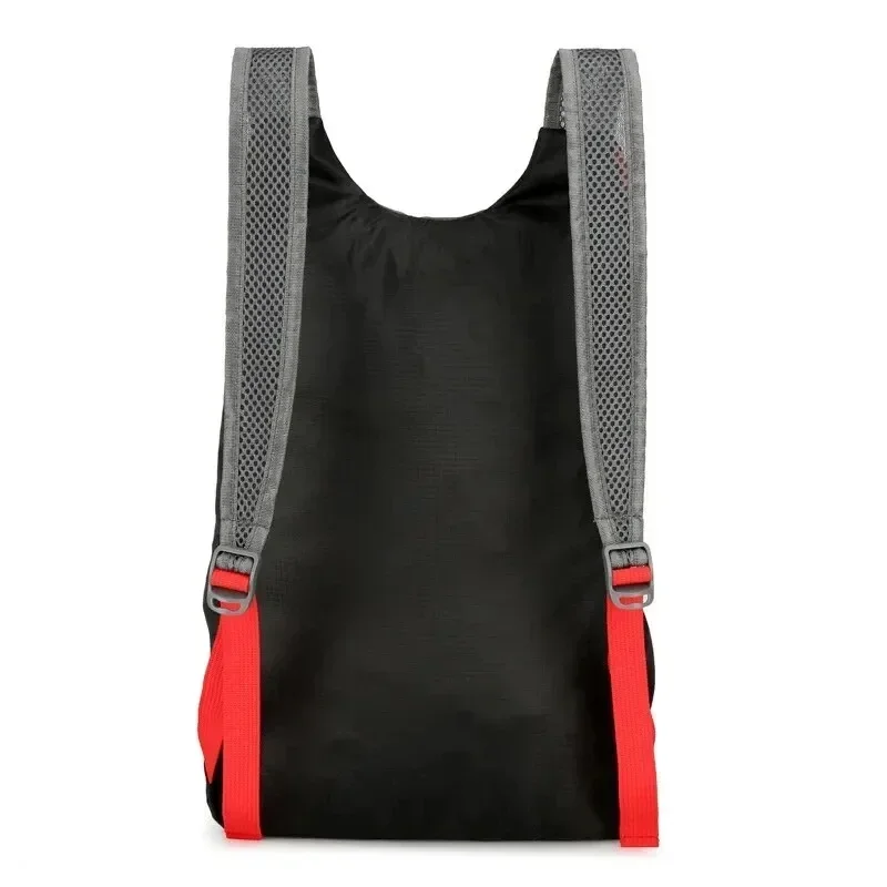 Multifunctional Outdoor for Camping Hiking Travel Folding Backpack High Density Lightweight Waterproof Nylon Fabric Sports Bag 6