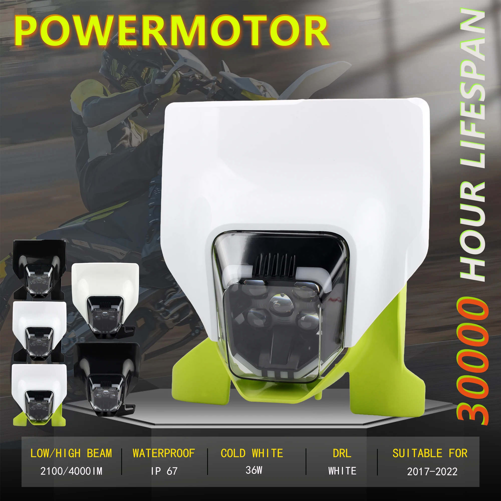 Motorcycle Headlight LED Wick For Husqvarna 701 TE 250 300 450 FC FE TC 125 300i Headlamp Dirt Bike Motocross Accessories Enduro