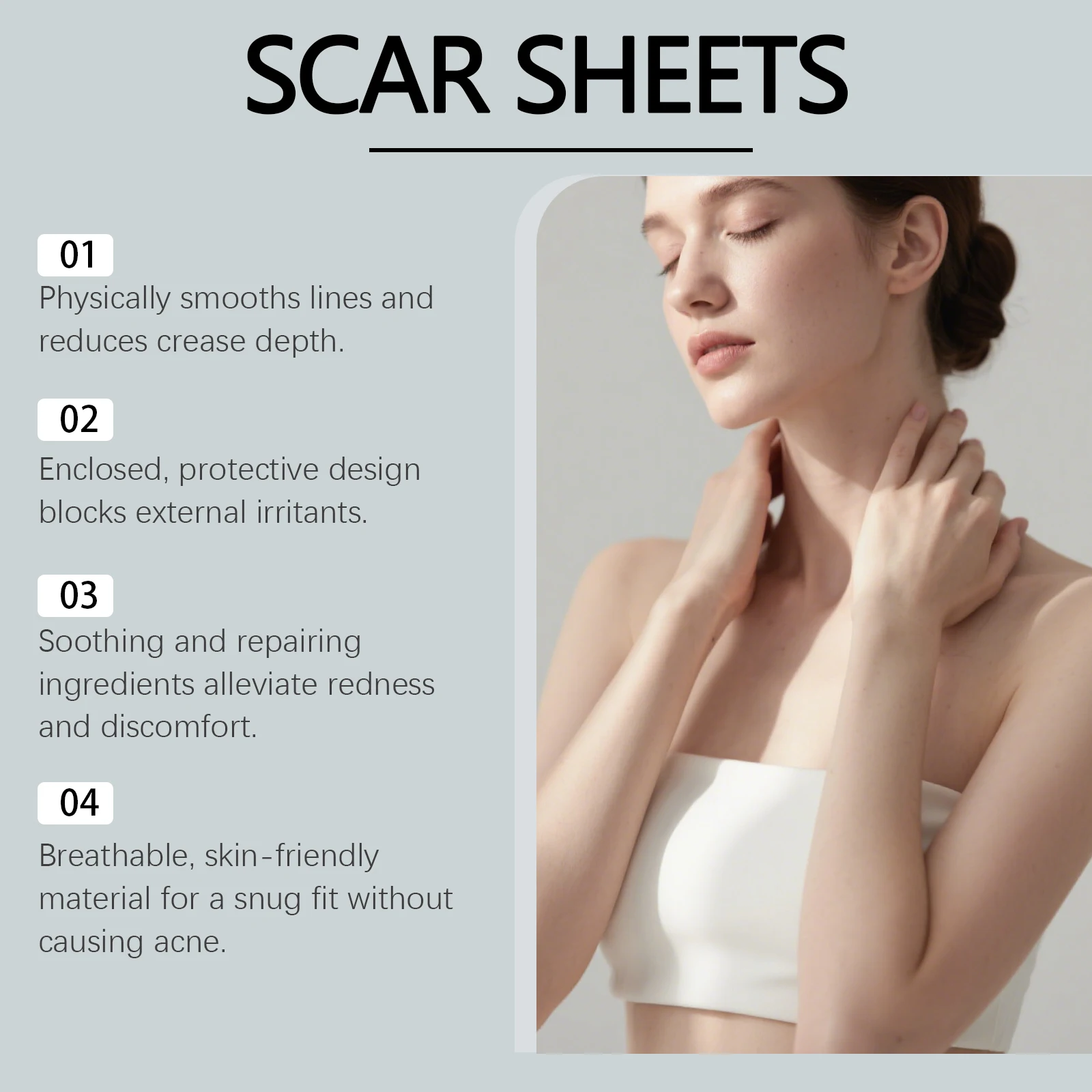 Skin Care Patch - Nourishes Skin with Its Ingredients, Covers Skin Imperfections and Improves Skin Smoothness