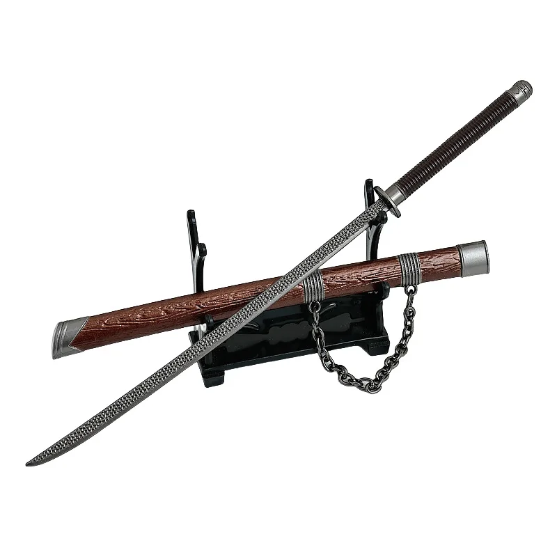 22cm Ancient Chinese Cold Listen Wind Knife Metal Weapon Model