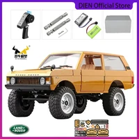 New Toyota RCCar Manniu Mn82s four-wheel Drive Retro Remote Control Car 1:12 Land Patrol Pickup Climbing model toy gift 1