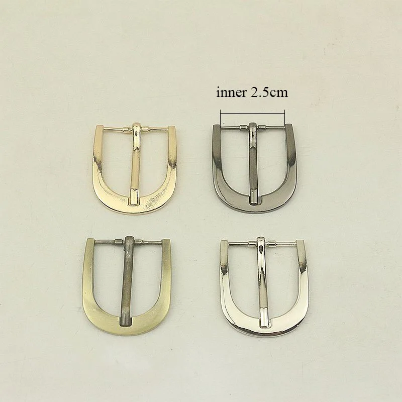 30Pcs 25mm Adjuster Slider 1 Inch Belt Strap Pin Buckles for Men Cowboy Buckle Jeans Accessory DIY Leather Craft Fit