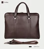 Luxury Genuine Leather Briefcase Men Leather Business Bag 15.6" Laptop Bag 14 Male Office Bag Document File Case Shoulder Bag 3
