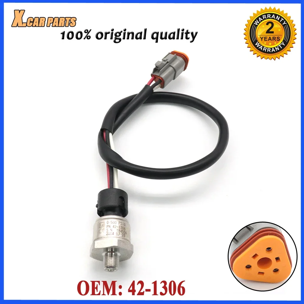 

Car Converter Transducer Pressure Sensor 42-1306 For Thermo King 3HMP21 500 PSIG 421306 3HMP2-1 2E43631G01