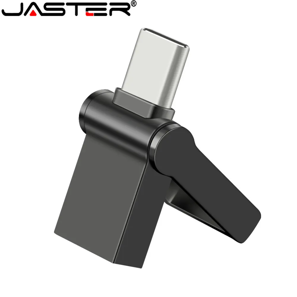 Jaster-mini Metal Usb Flash Drives tipo c Ultra Dual Stick Pen Drive Chaveiro Presente Business 128gb 64gb 32gb 16gb - Imagem 5