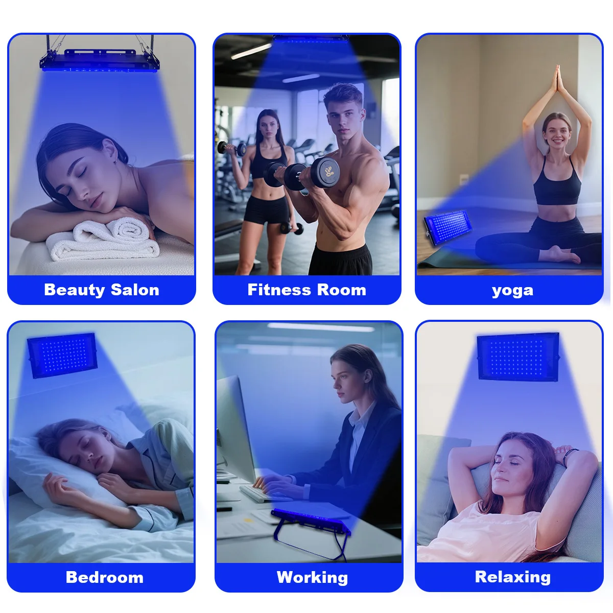 110V-220V LED UV Ultraviolet Face Body Tanning Lamp Home Sunbathing Tanning Lamp Bronze Skin For Face Body
