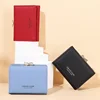 Fashionable Women Short Wallet Cute Casual Japanese Student Wallet Korean Version Simple Triple Fold Large Capacity Zero Wallets 2