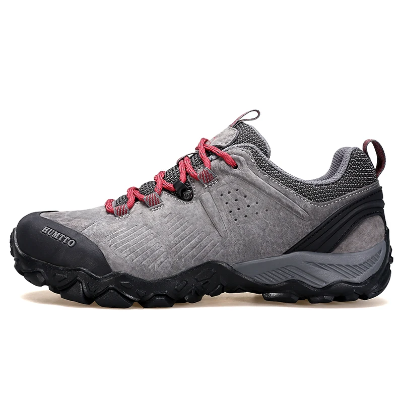 HUMTTO Waterproof Outdoor Women Shoes Leather Hiking Shoes for Woman Sports Luxury Designer Climbing Trekking Womens Sneakers