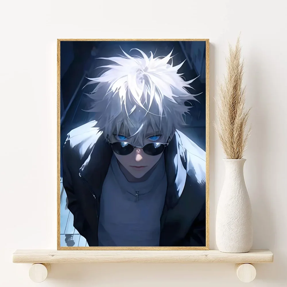 Gojo Satoru Jujutsu Kaisen Canvas Art Print - Aesthetic Wall Decor