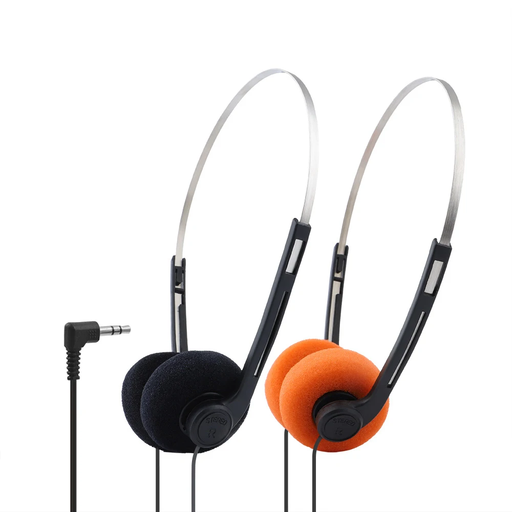 3.5MM Retro Nostalgic Earphones MP3 Earphones Personalized Walkman Classic Sports CD Photography Props Wired Headphones